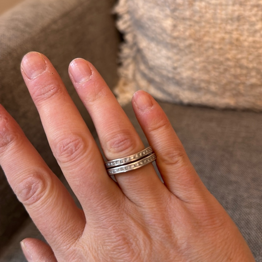 Emporio Armani Sterling Silver Rings